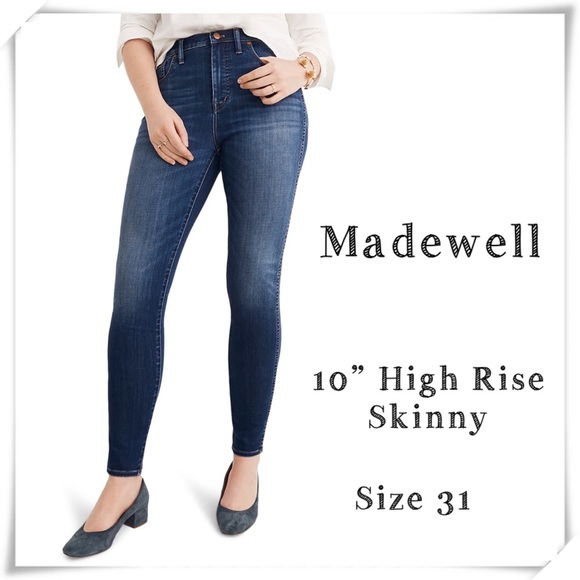 Madewell Denim - Madewell 10” High Rise Skinny Jeans